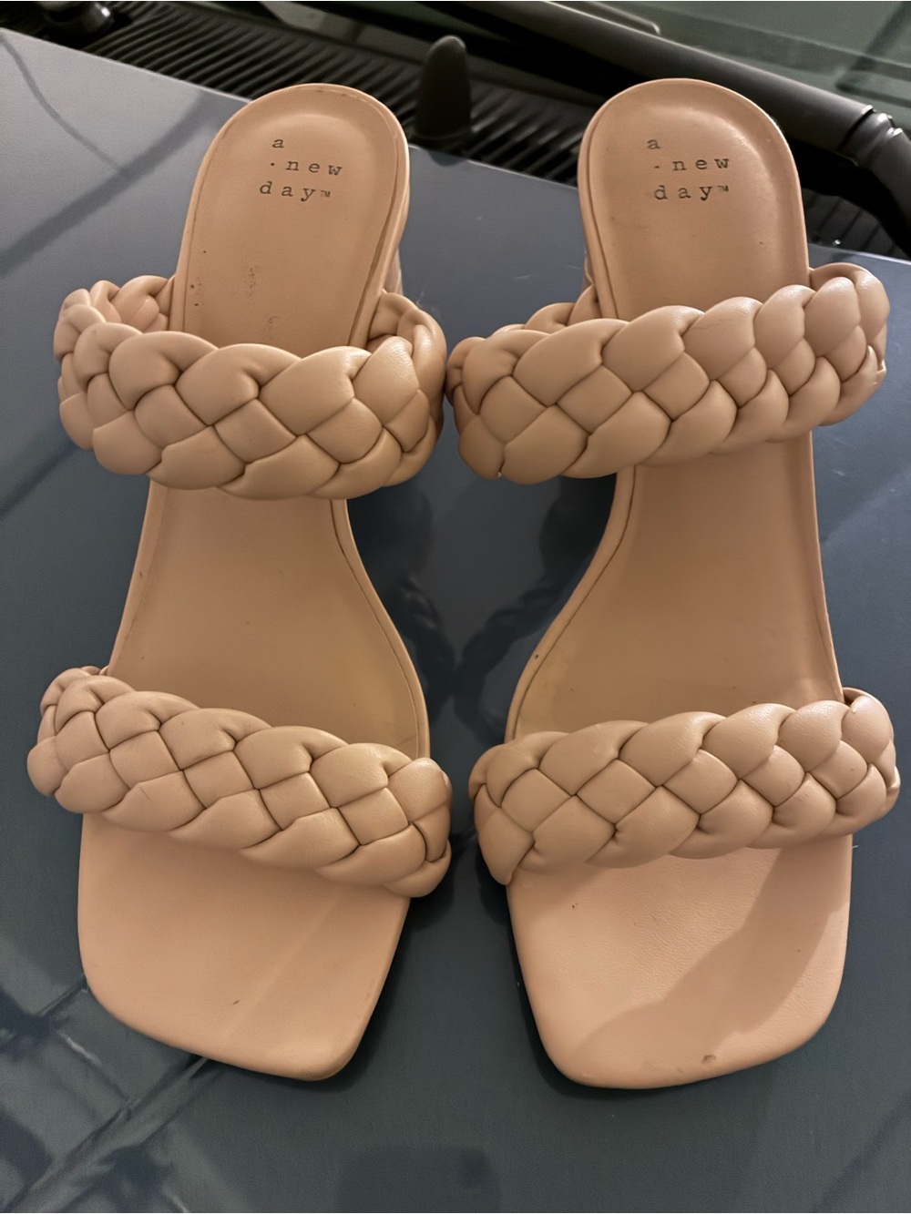 A New Day braid heel
